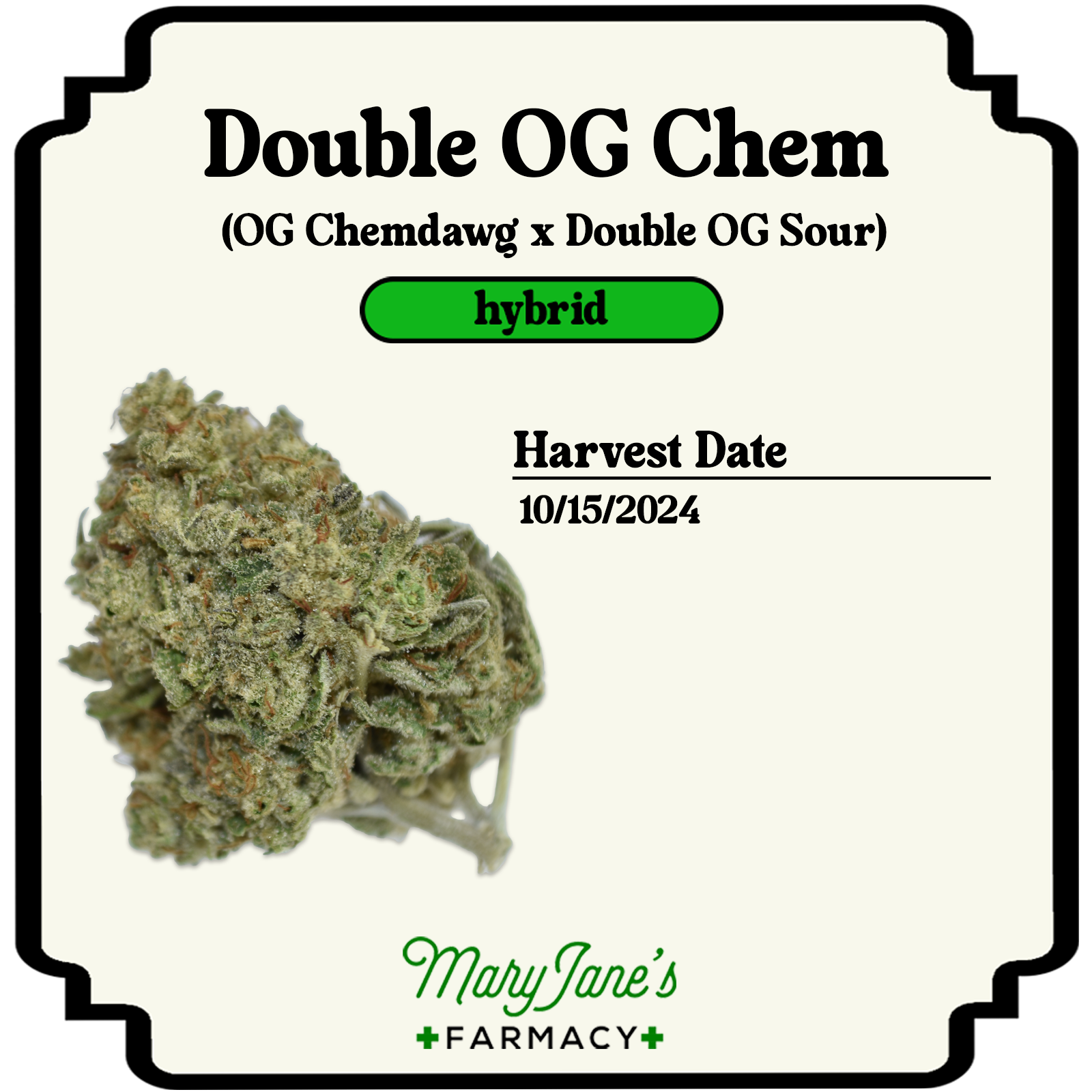 Photograph of product: Double OG Chem - 28g