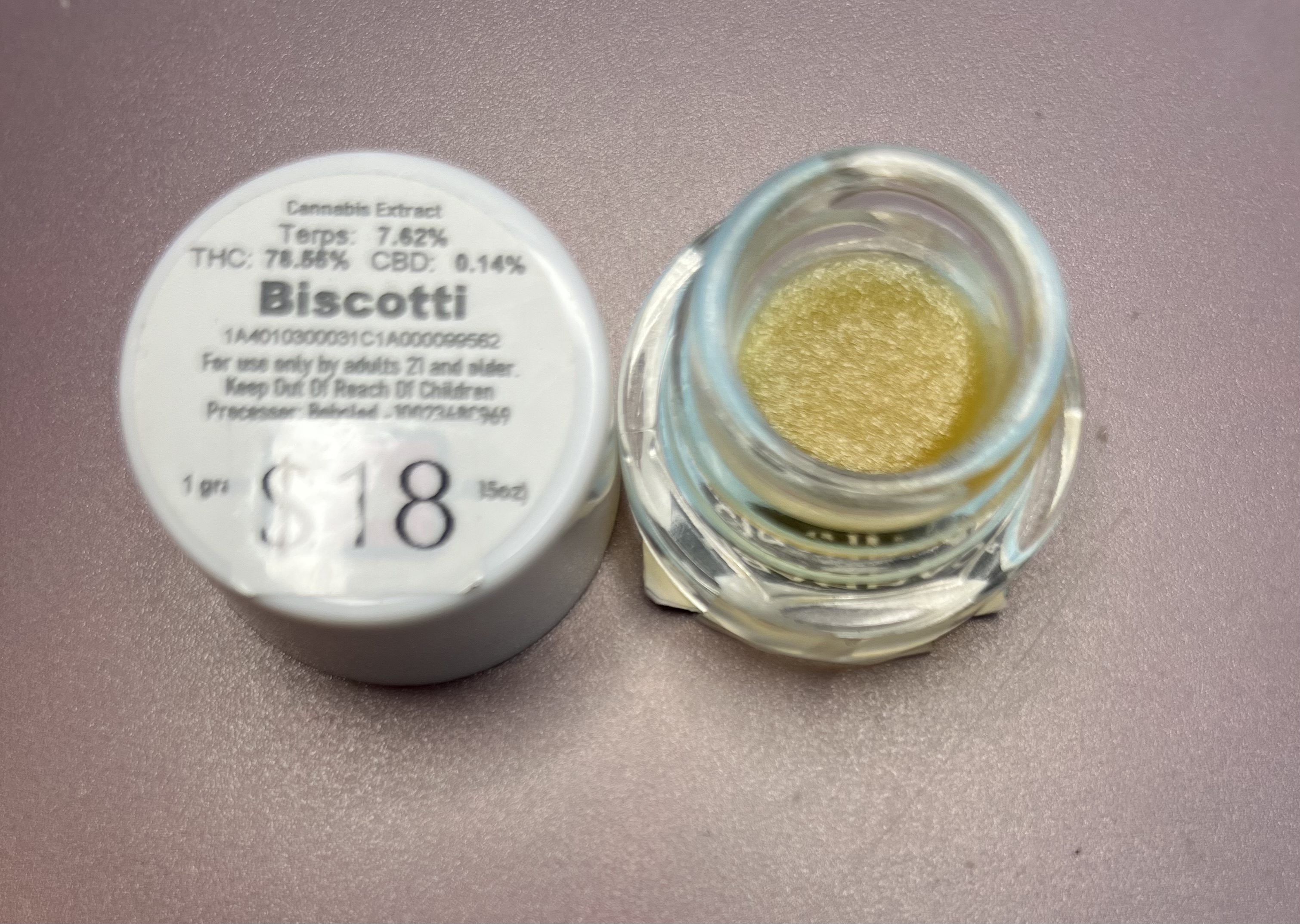 Photograph of product: Biscotti Cured Resin - Bobsled
