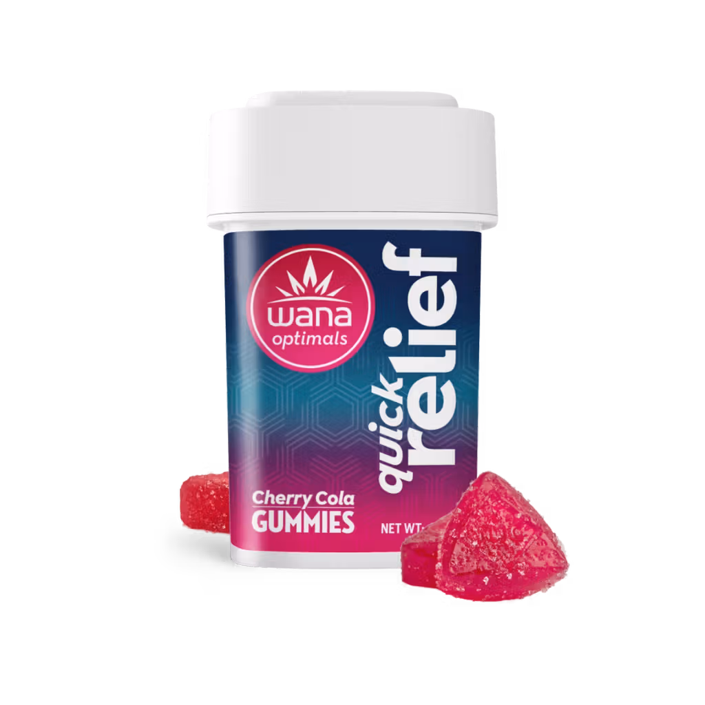 Photograph of product: Cherry Cola Quick Relief Gummies | 20pk