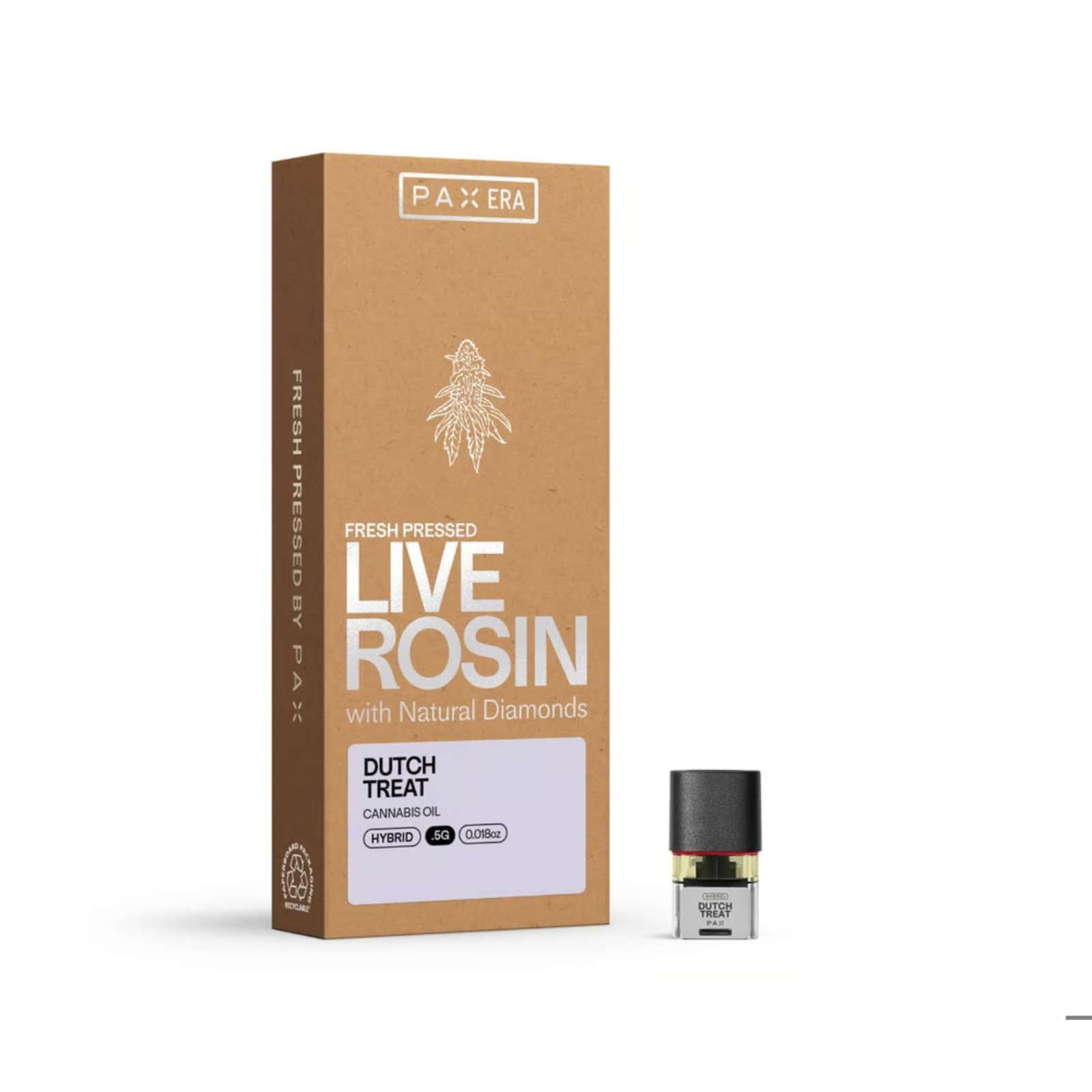 Photograph of product: Dutch Treat Live Rosin PAX Pod 1/2g