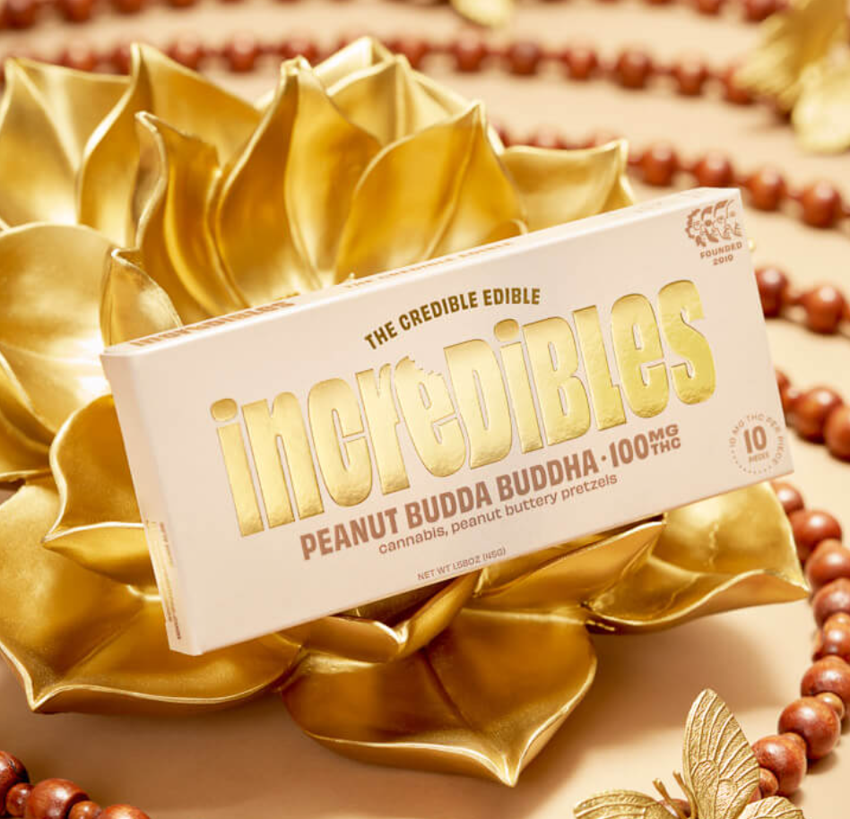 Photograph of product: Peanut Budda Buddha Bar 100mg (20Pk) (H)