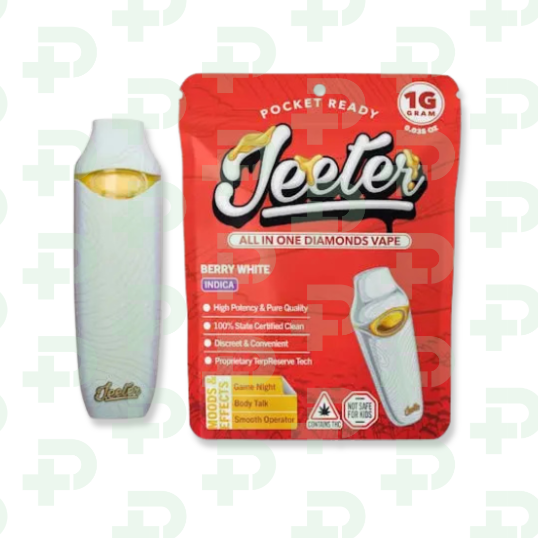 Photograph of product: Jeeter Liquid Diamond Disposable - Berry White
