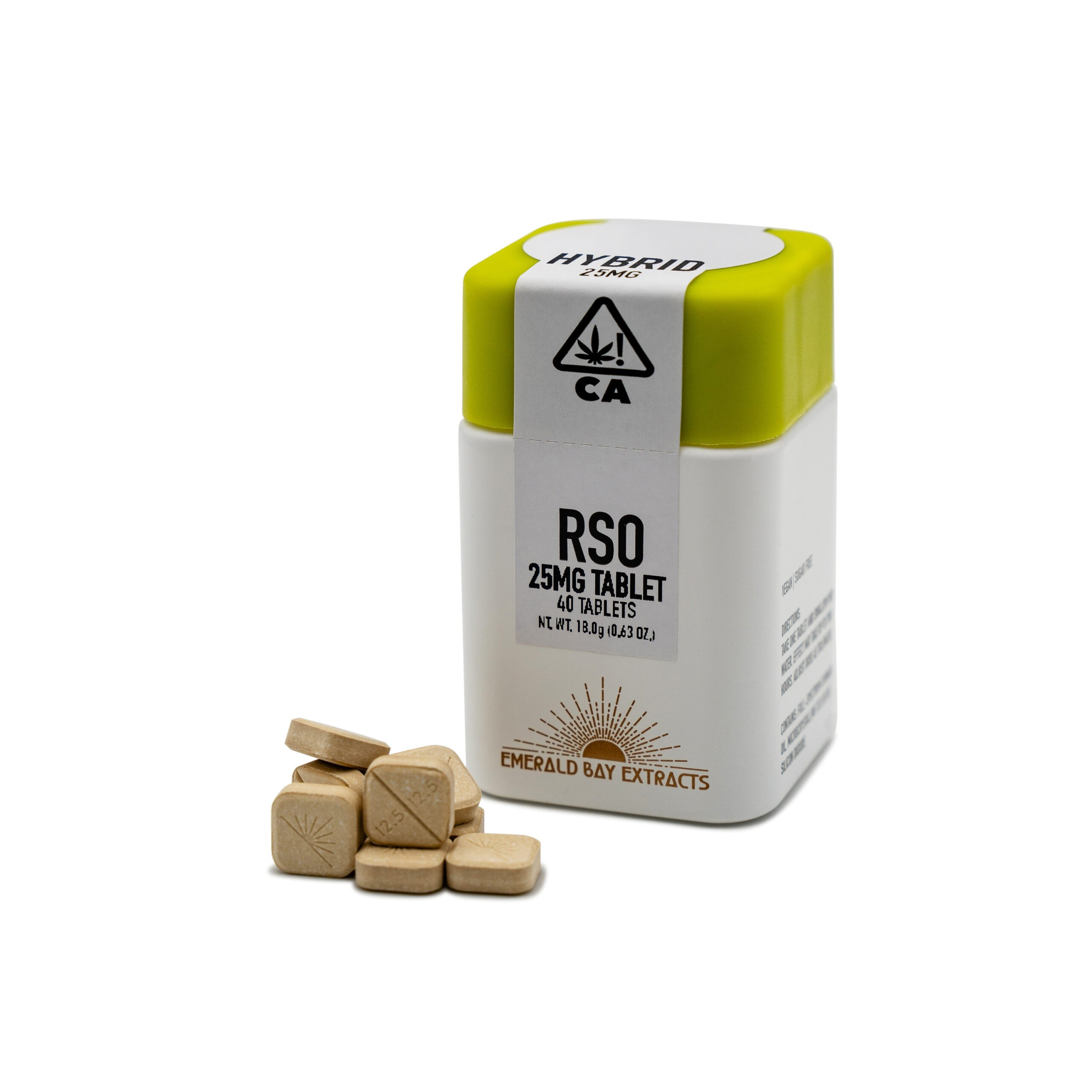 Photograph of product: Tropical Gelato 25mg Tablets Hybrid