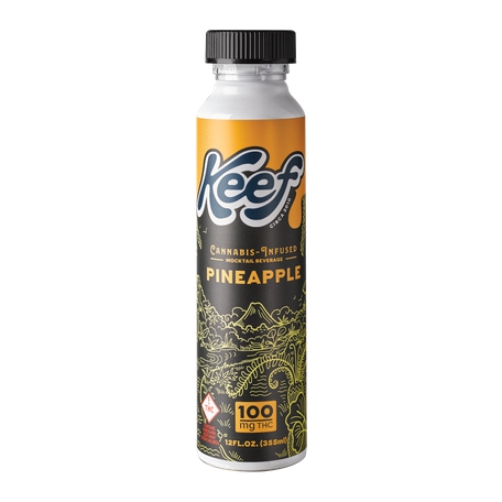 Photograph of product: Keef Cola - Mocktail - Pineapple (H) 100mg