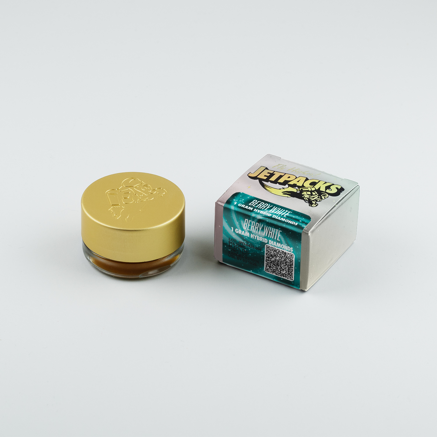 Photograph of product: Jetpacks 1G Diamonds Berry White Hybrid 91.57%TH-oui