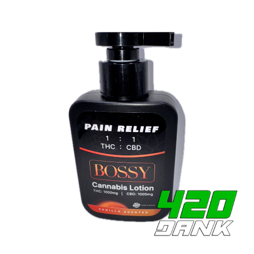 Photograph of product: Bossy - Lotion - 1:1 Pain Relief