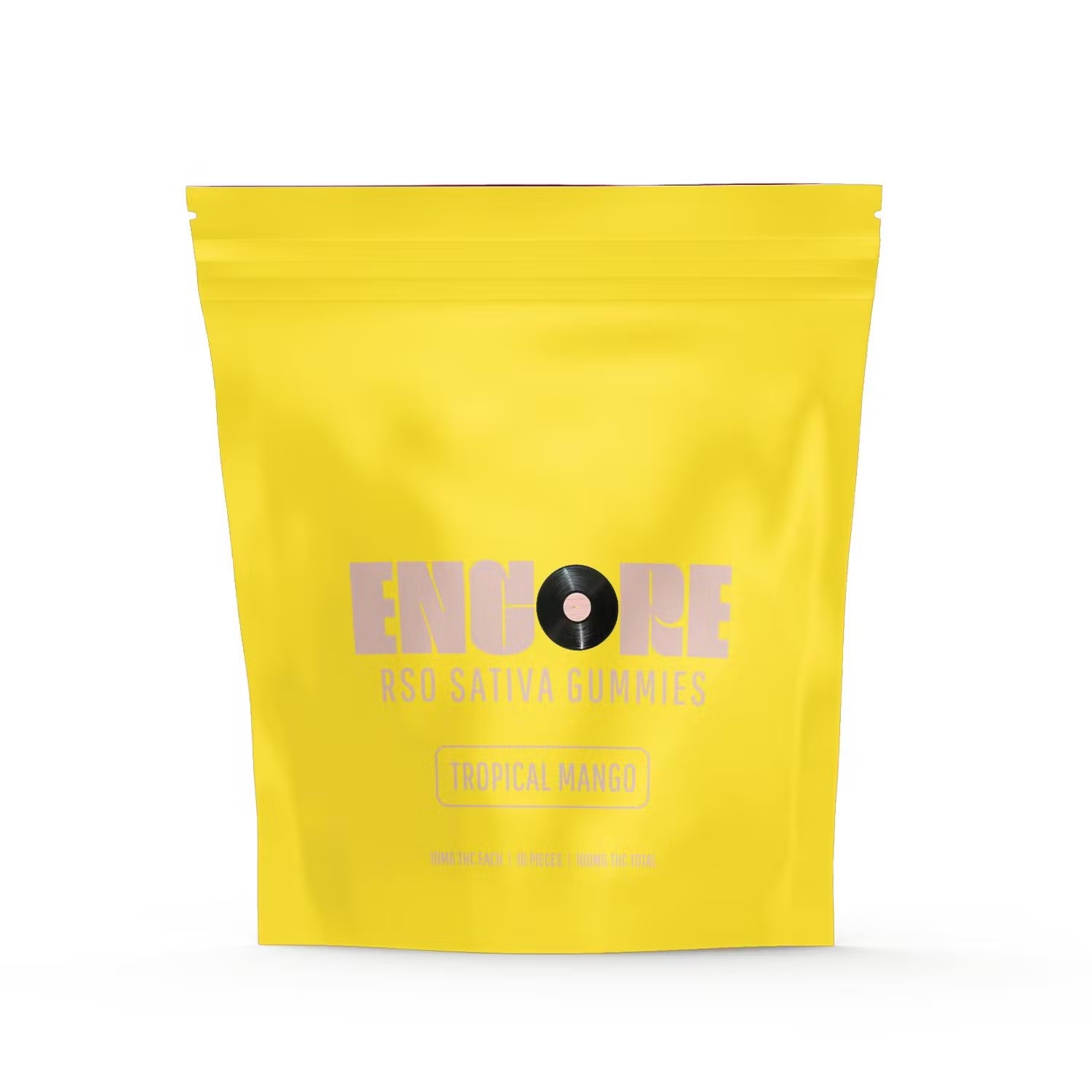 Photograph of product: Encore | Mango RSO Gummies | 10mg x 10-Pack
