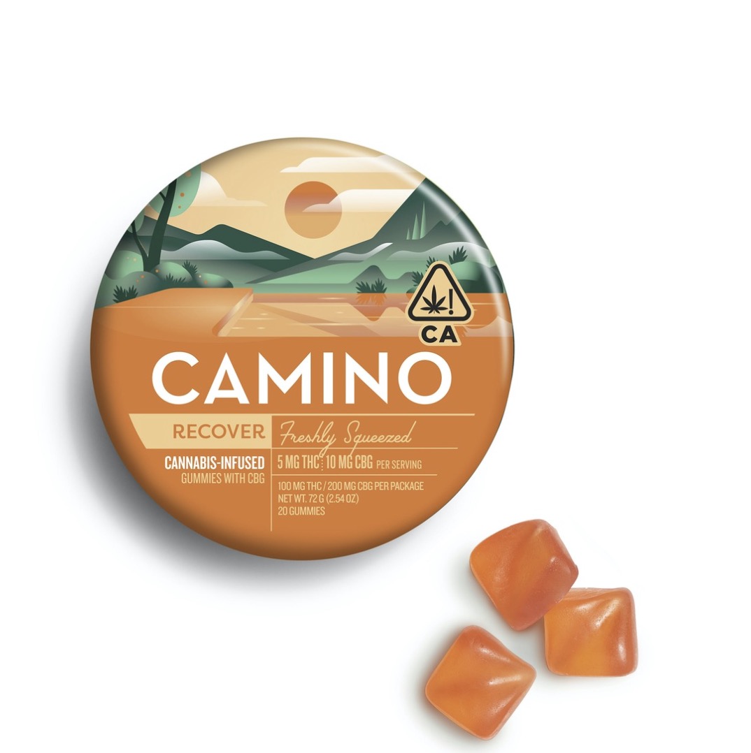 Photograph of product: 2:1 Freshly Squeezed (CBG:THC) - 5mg/100mg (20pk)