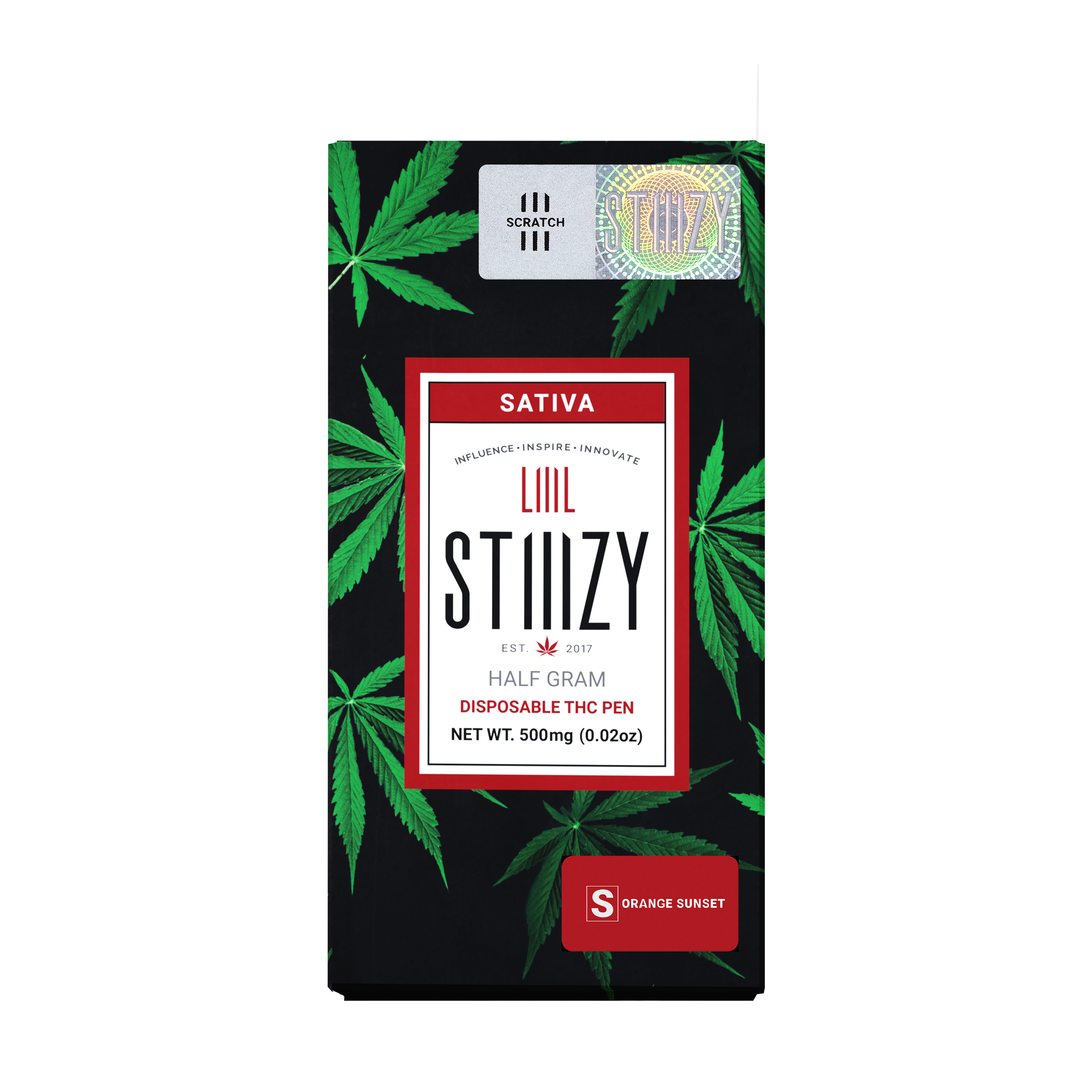 Photograph of product: LIIIL Orange Sunset (S) | .5G Disposable Vape