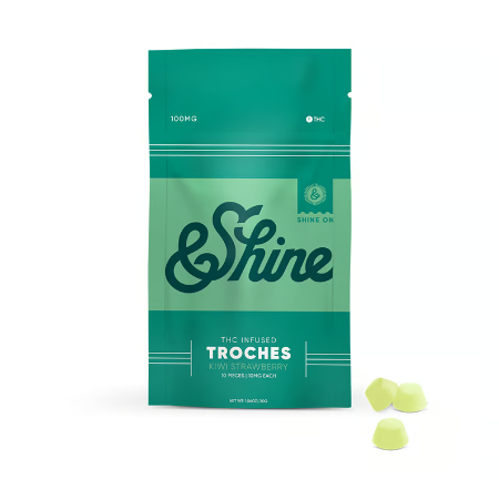 Photograph of product: 10ct/10mg Troches (Kiwi Strawberry)