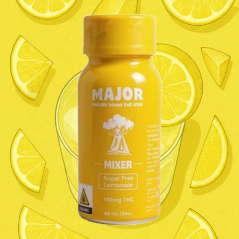 Photograph of product: Sugar Free Lemonade - Fast Acting Shot | 100mg