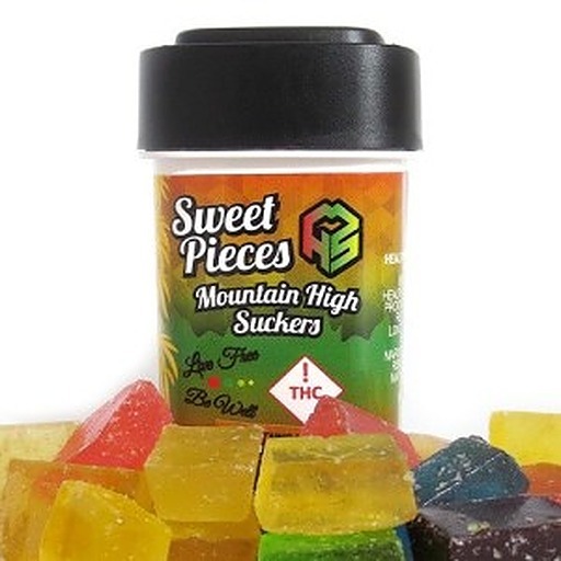 Photograph of Product: Sweet Pieces Lozenges, 100mg THC/30mg CBD