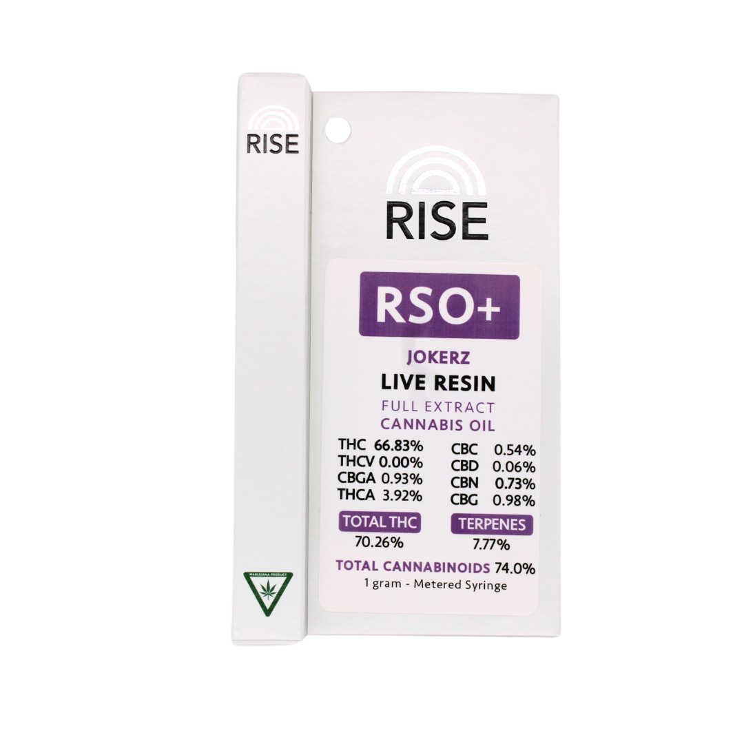 Photograph of product: Rise - 1g RSO - Jokerz