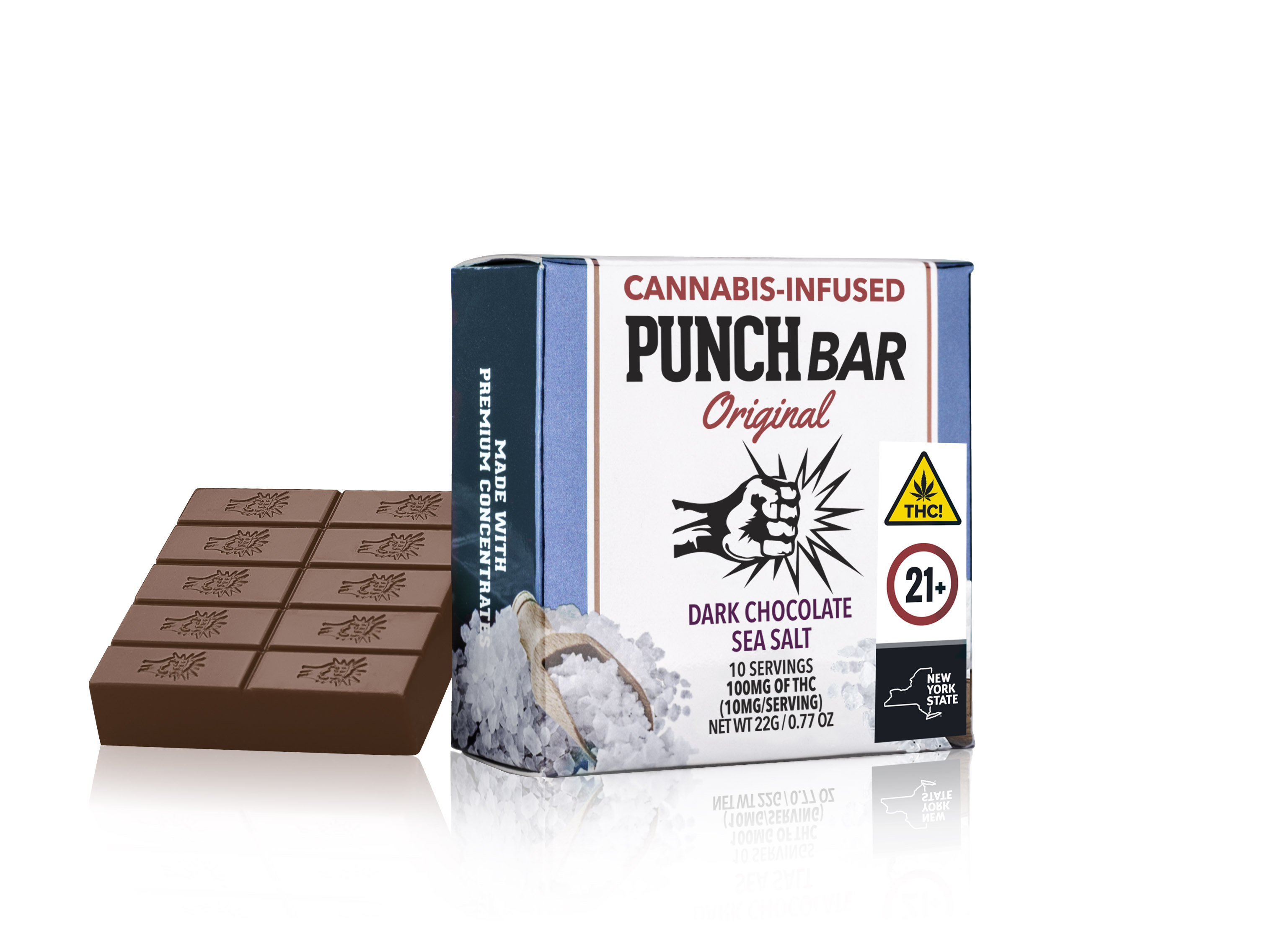 Photograph of product: Punch | Chocolate | Sugar Free | Milk Chocolate | 100mg