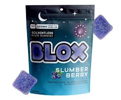Photograph of product: Blox / Rosin Gummies / Slumber Berry 100mg