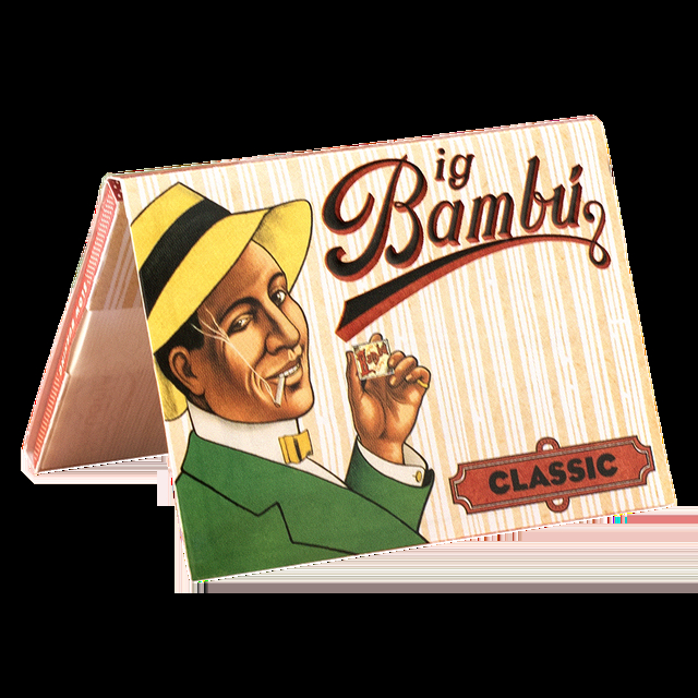 Photograph of product: Big Bambu - Slow Burning Classic Rolling Papers - 33pk leaves