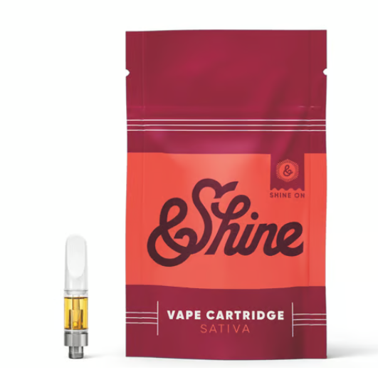Photograph of product: &Shine Cannalope Haze 1g Cartridge