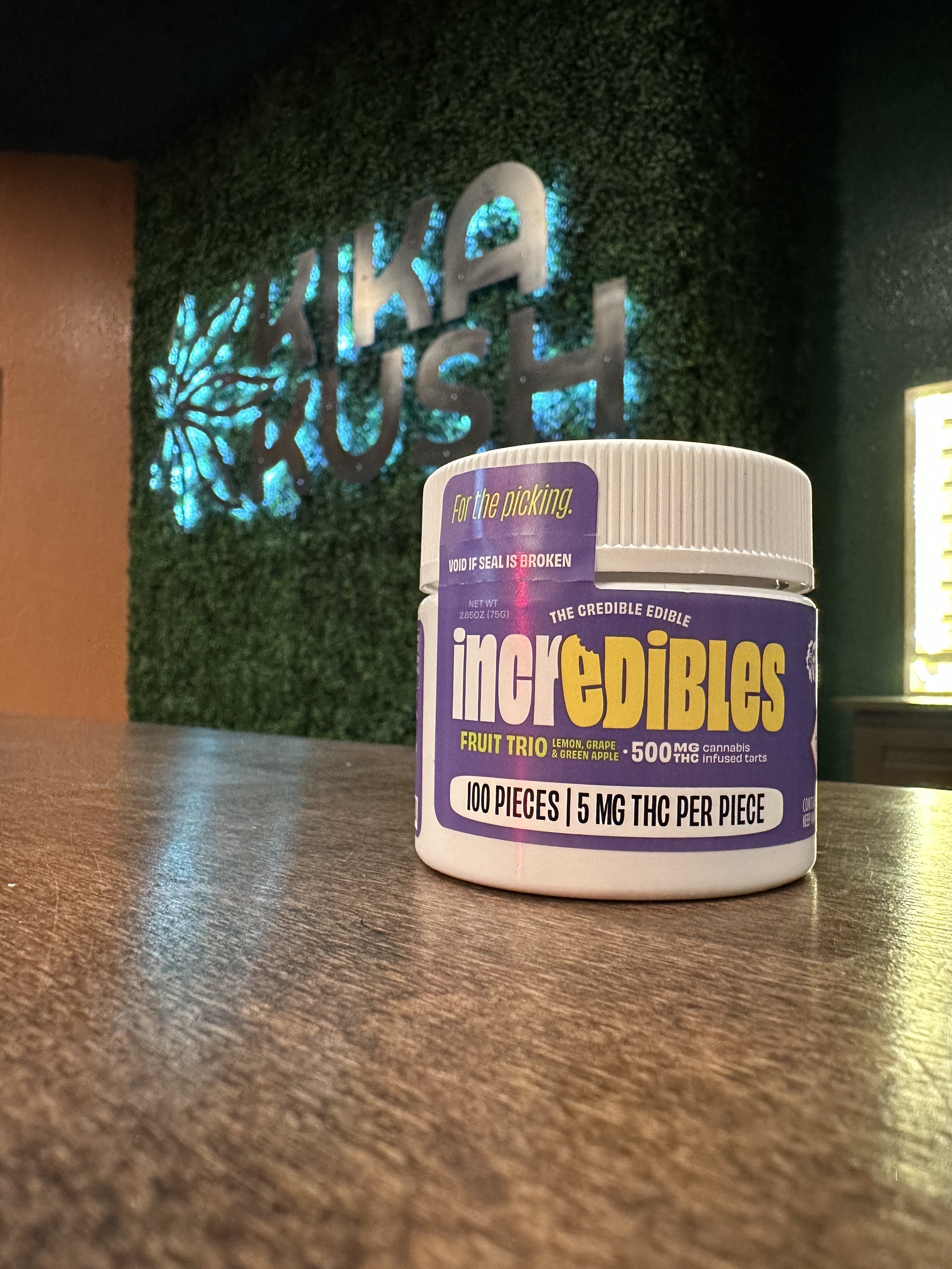 Photograph of product: Incredibles - Fruit Tarts - 500mg