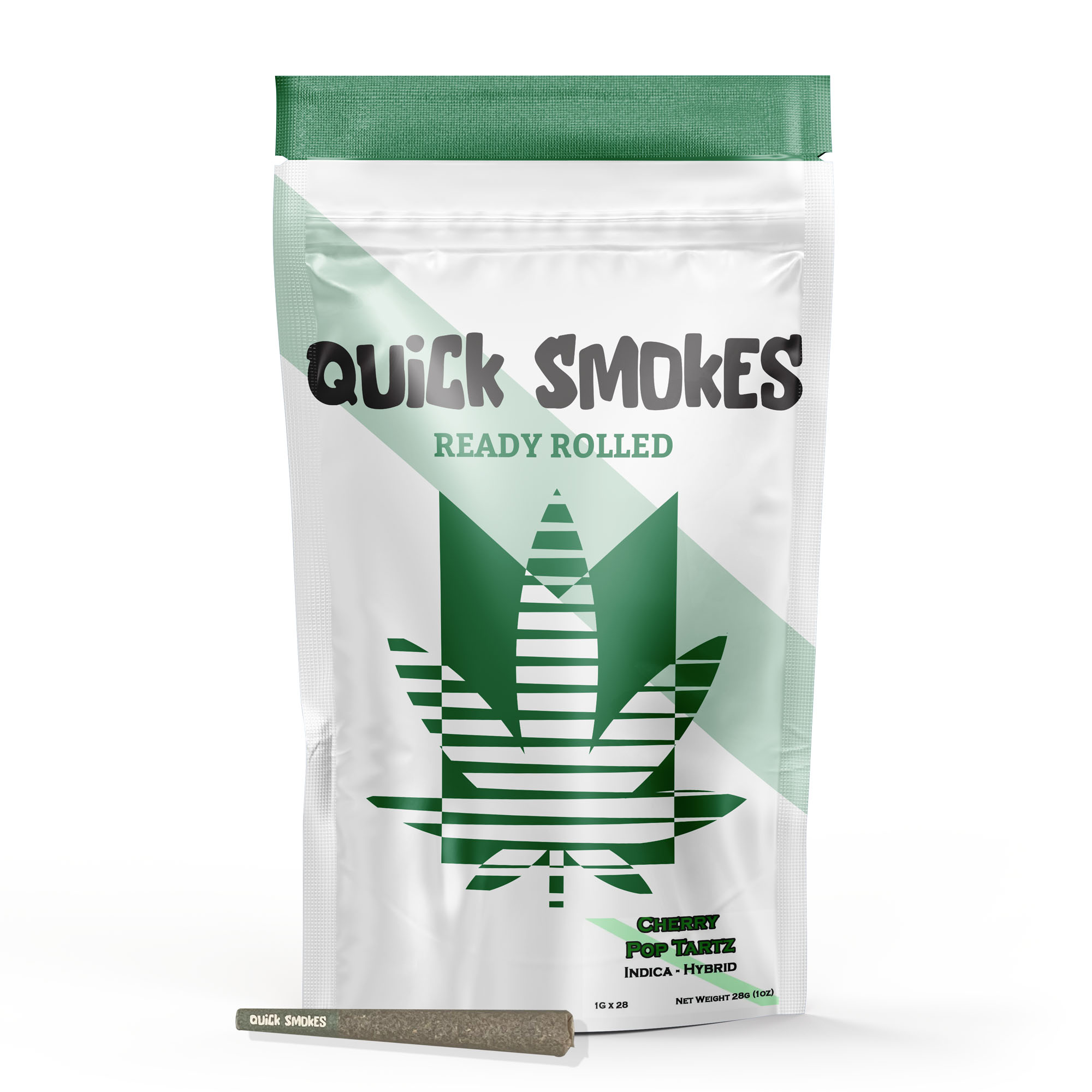 Photograph of product: PR | Cherry Pop Tartz | 1g x 28 Pre-Roll Pack | Quick Smokes