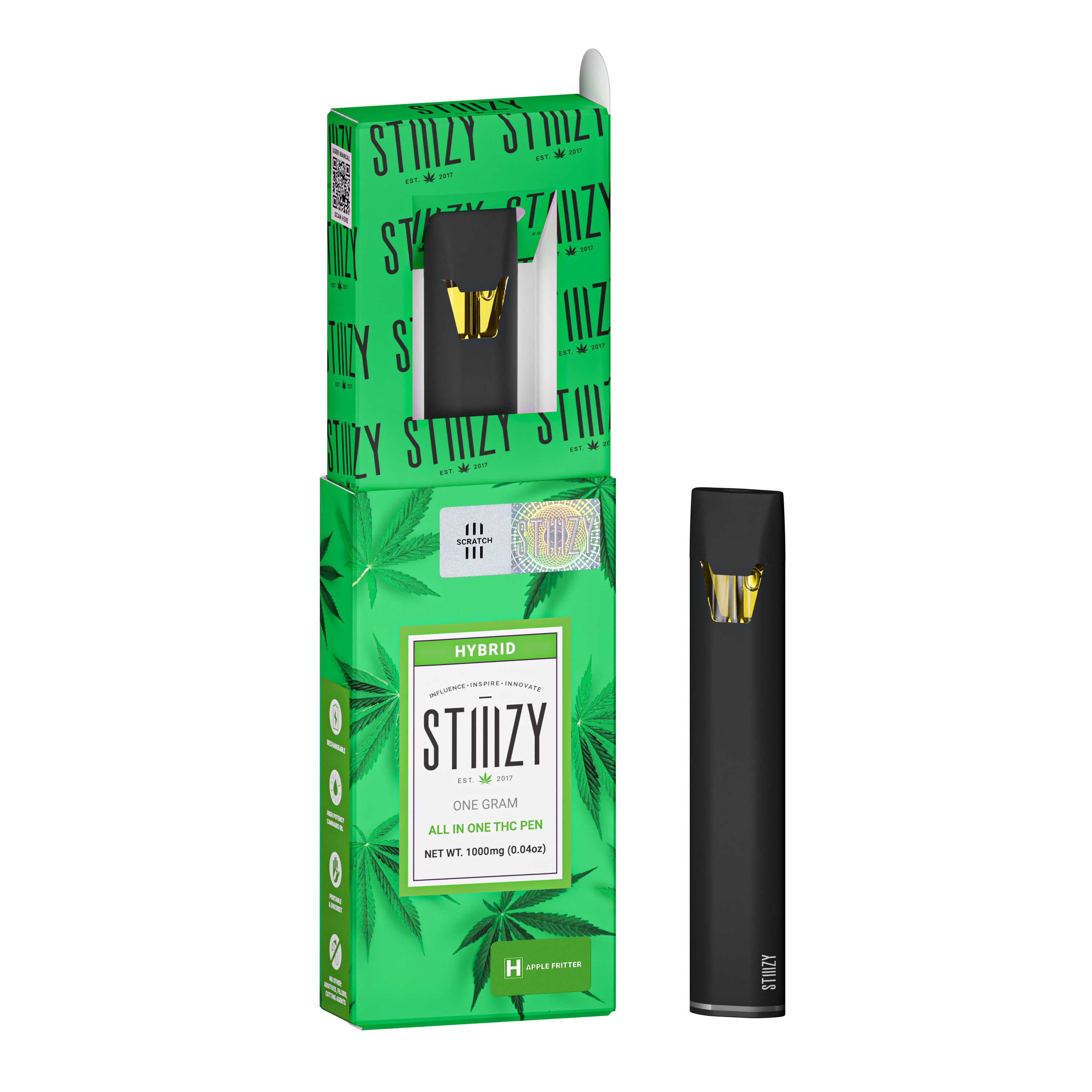 Photograph of product: Apple Fritter 1G AIO Vape | STIIIZY |