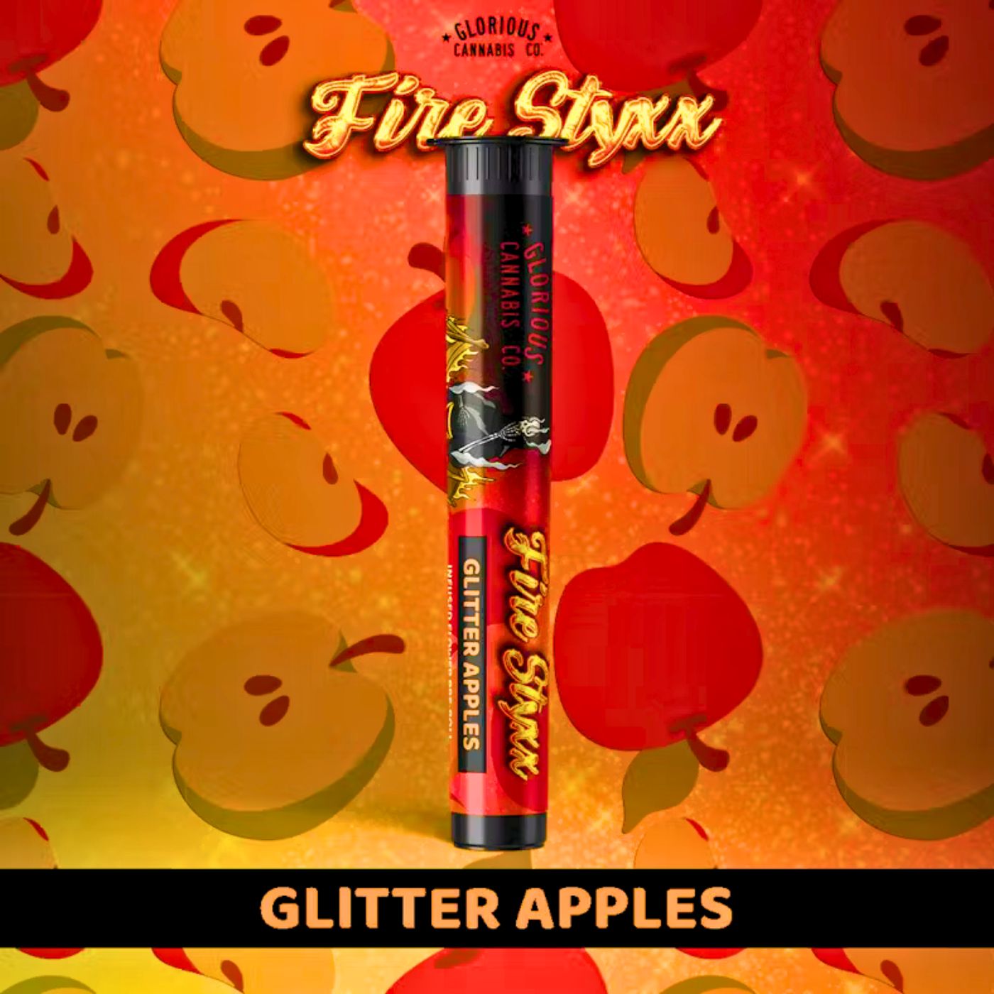 Photograph of product: Fire Styxx - Glitter Apples Infused PR