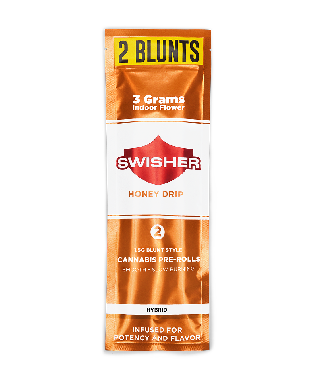 Photograph of product: Swisher - Honey Drip Infused Blunts 2pk 3g
