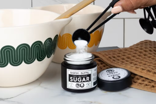 Photograph of product: Infused Cooking Sugar | Babish x Old Pal | 100mg - 3oz