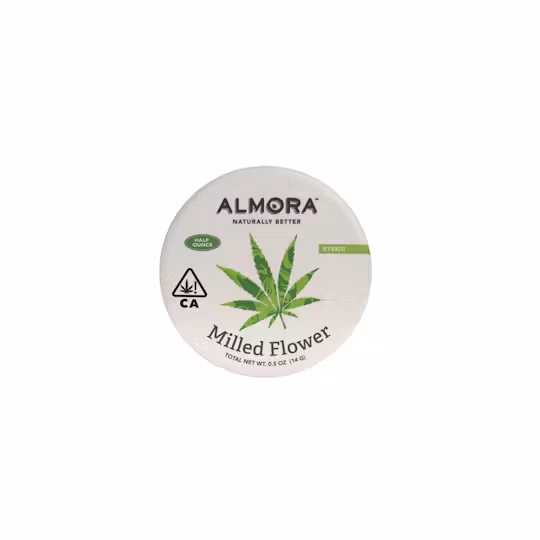 Photograph of product: Hybrid Blend Milled Flower [H] Shake Flower | Almora Farms - 14g