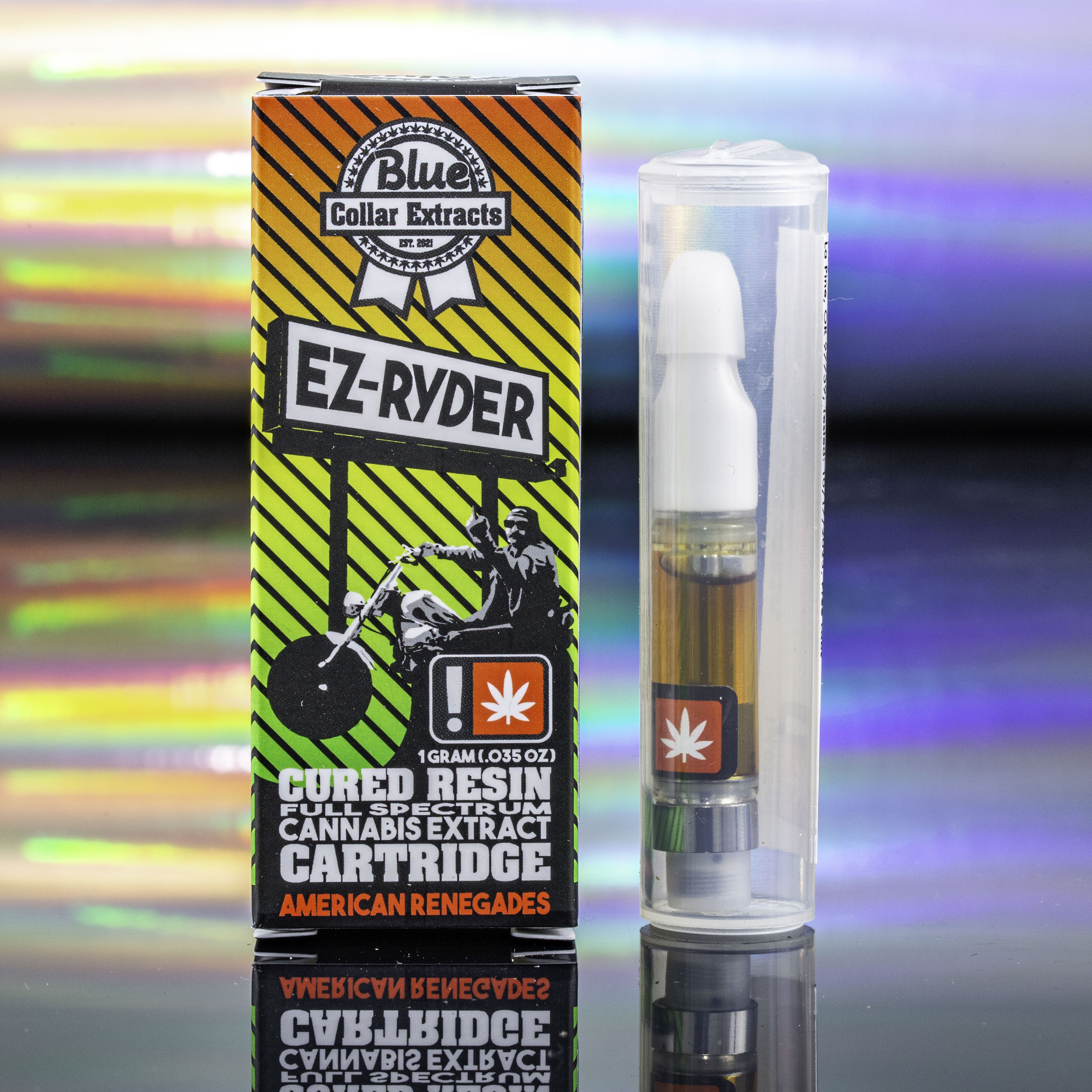 Photograph of product: EZ Ryder - Obama Kush Cured Resin Cart | 1g