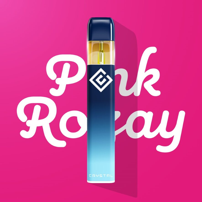 Photograph of product: Disposable Pen [RECHARGEABLE] | Blast | Pink Rozay [Distillate]