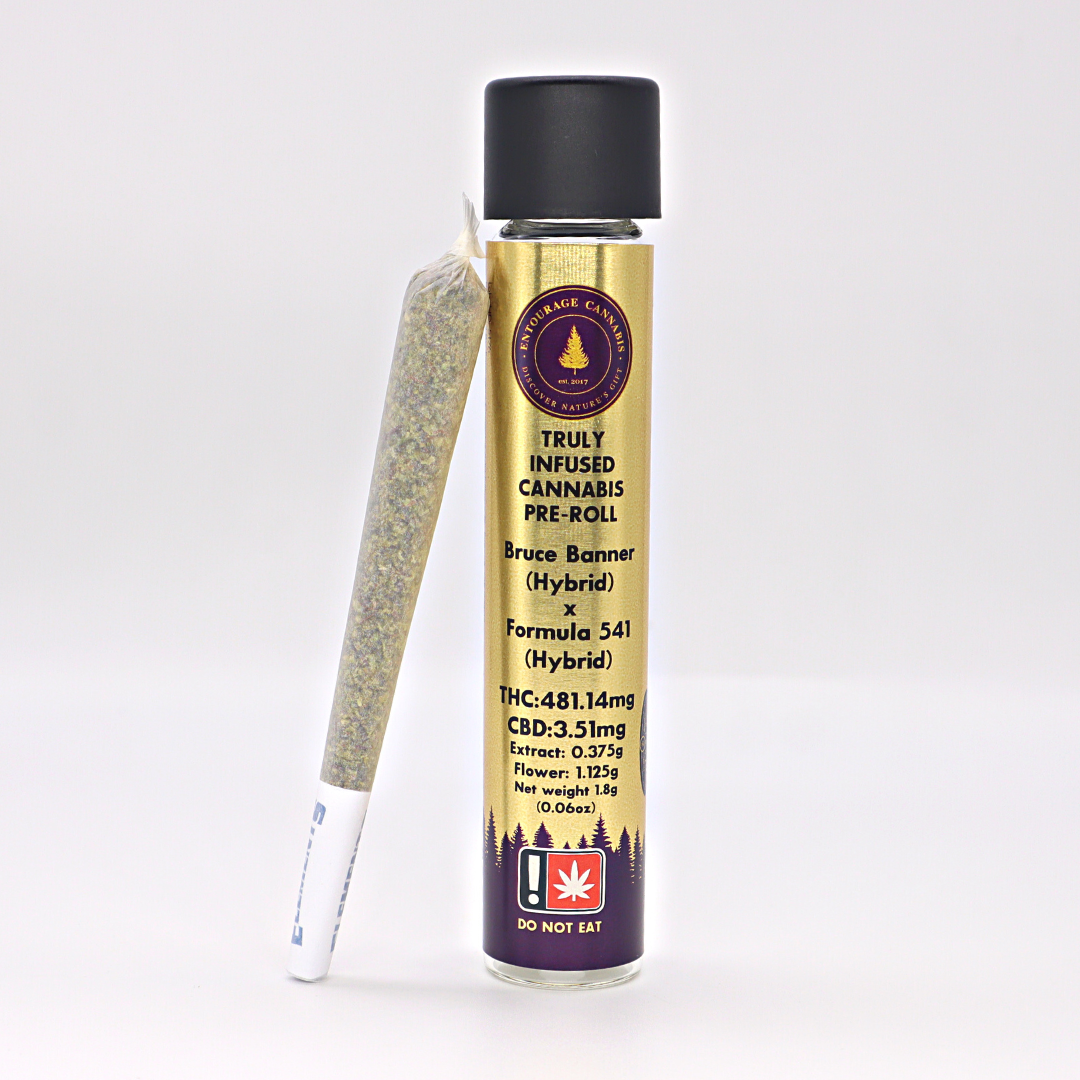 Photograph of product: Entourage - Peel Out x Peel Out (I) - Infused Pre Roll 1.5g