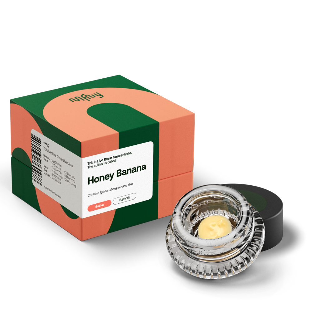 Photograph of product: MFNY | Honey Banana | Concentrate | Live Resin