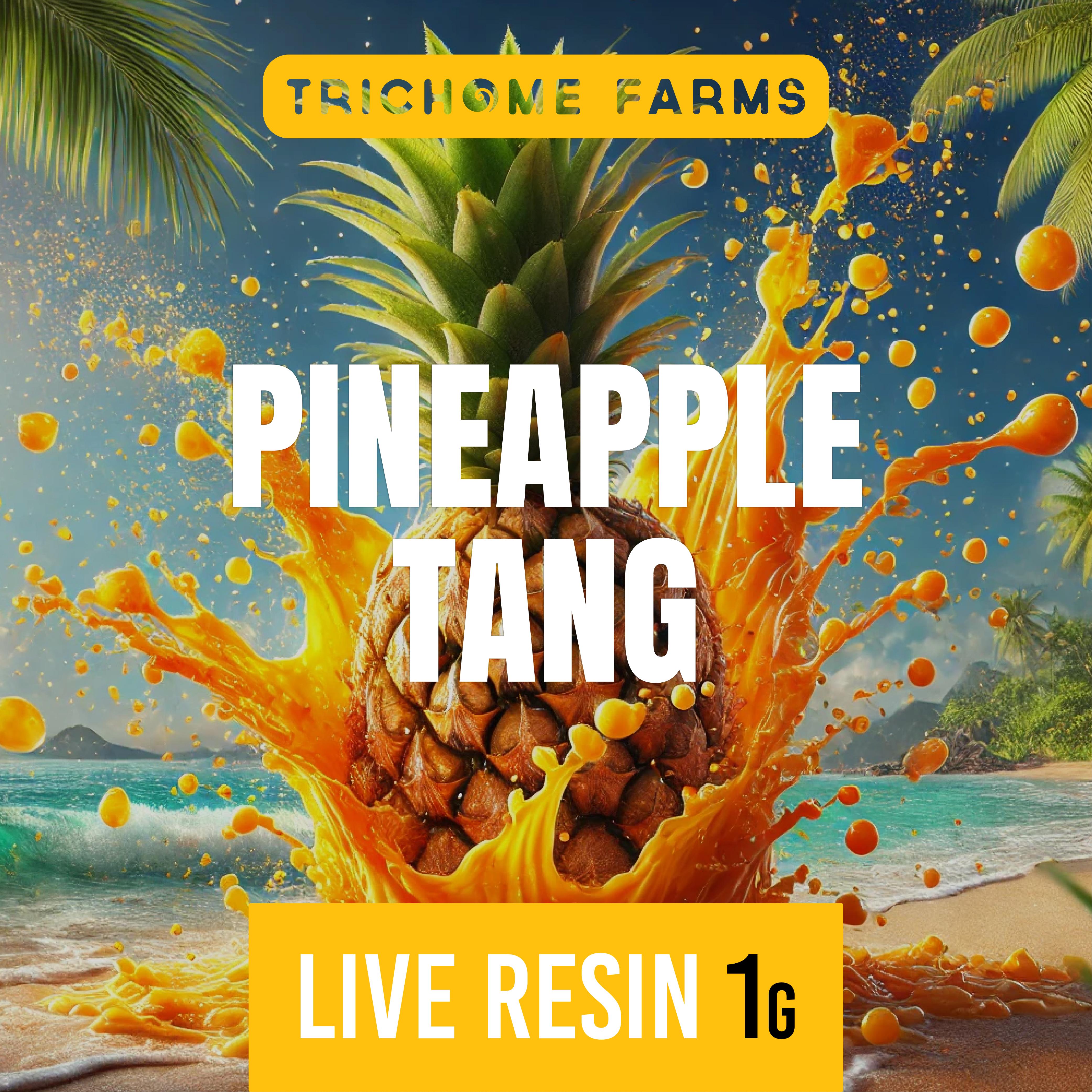 Photograph of product: Trichome Farms - Pineapple Tang Live Resin (S)