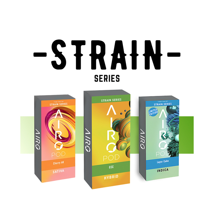 Photograph of product: AiroPro: Watermelon Sherbet - Strain Series Cartridge