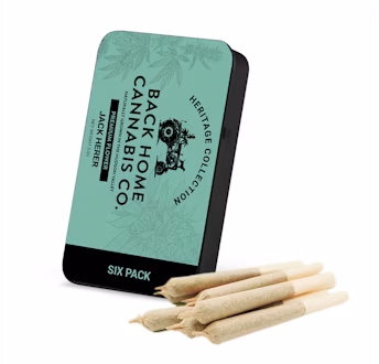Photograph of product: Back Home Oui'd Co. - Jack Herer (Oui'd) Pre-Rolls 6pk