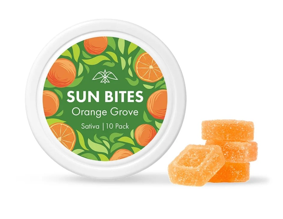 Photograph of product: Orange Grove Sun Bites 110mg -10pk