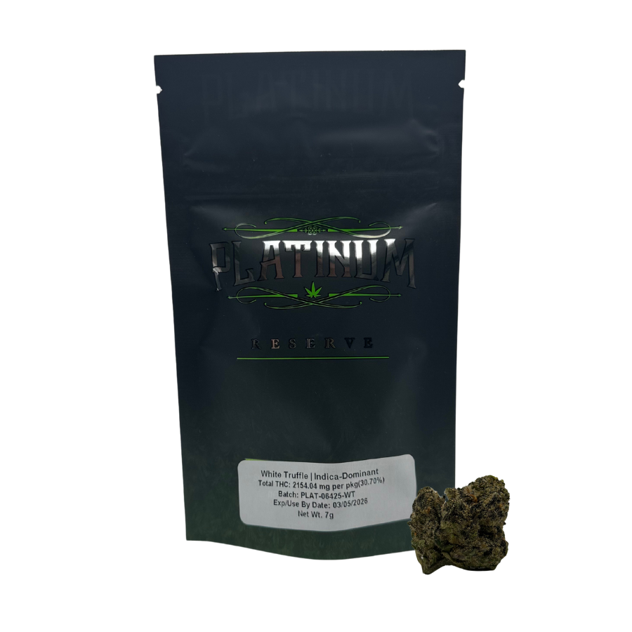 Photograph of product: Platinum Reserve | Flower | White Truffle | 7g | Oui'd