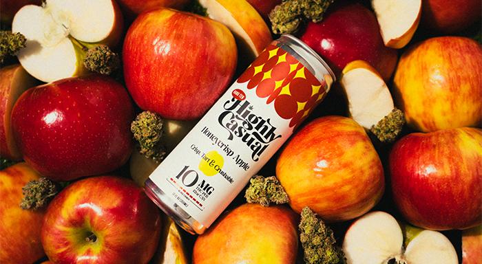 Photograph of Product: Honey-Crisp Apple Seltzer 10mg