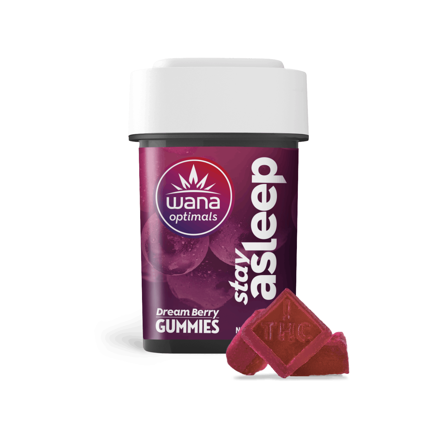 Photograph of product: Gummies | Dream Berry Stay Asleep 4:1:1:1