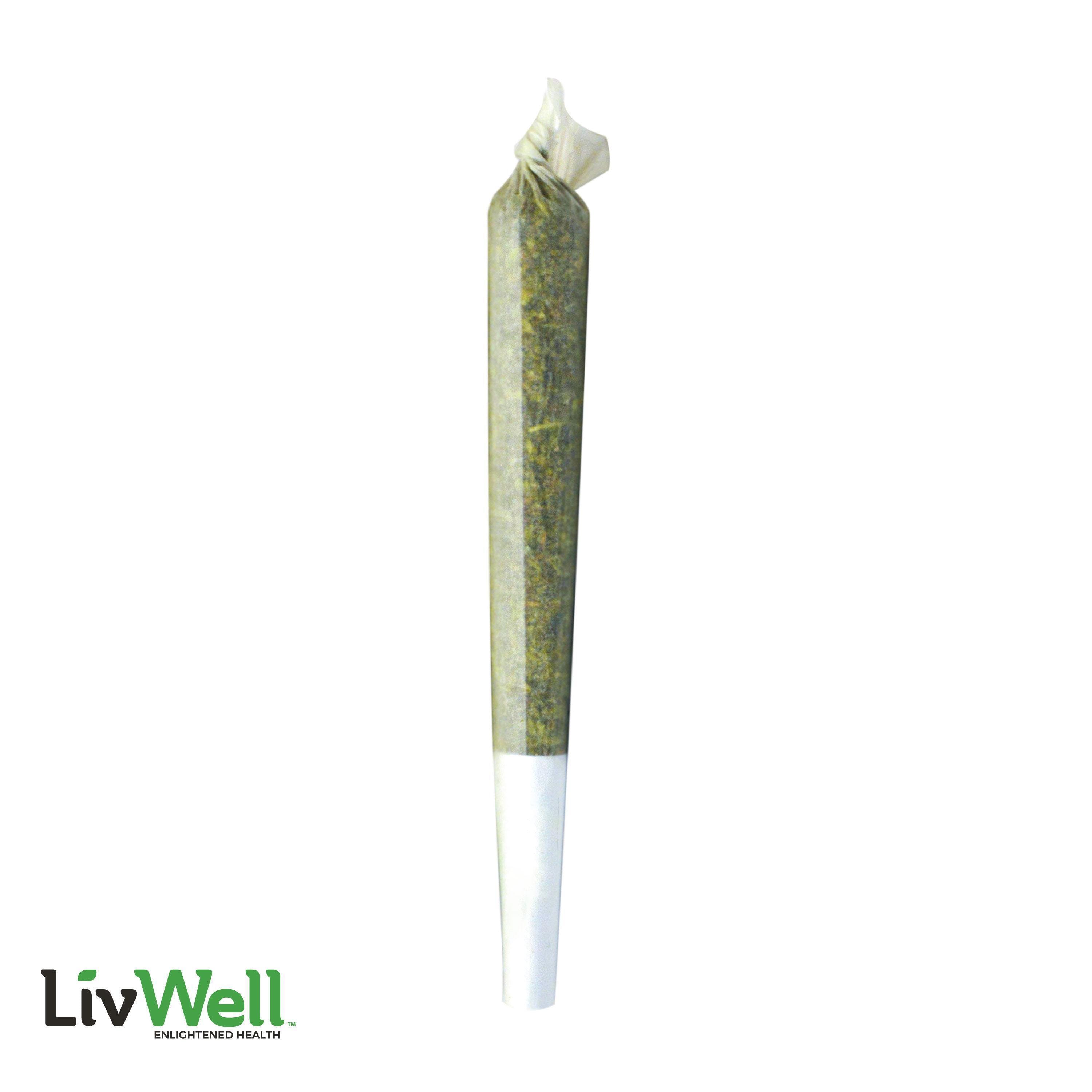 Photograph of product: Peach Crescendo 1.5g Pre Roll | Livwell