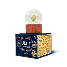 Photograph of product: Jetty Lemon Cherry Cake 1g Live Rosin Badder