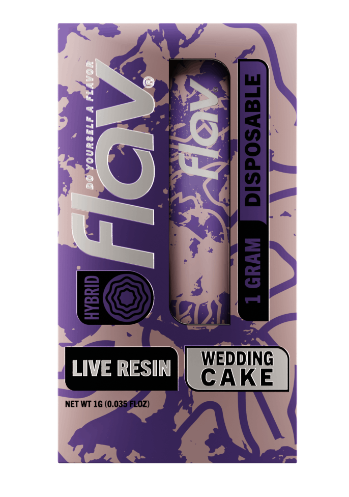 Photograph of product: Wedding Cake - 1g Live Resin ALL-IN-ONE