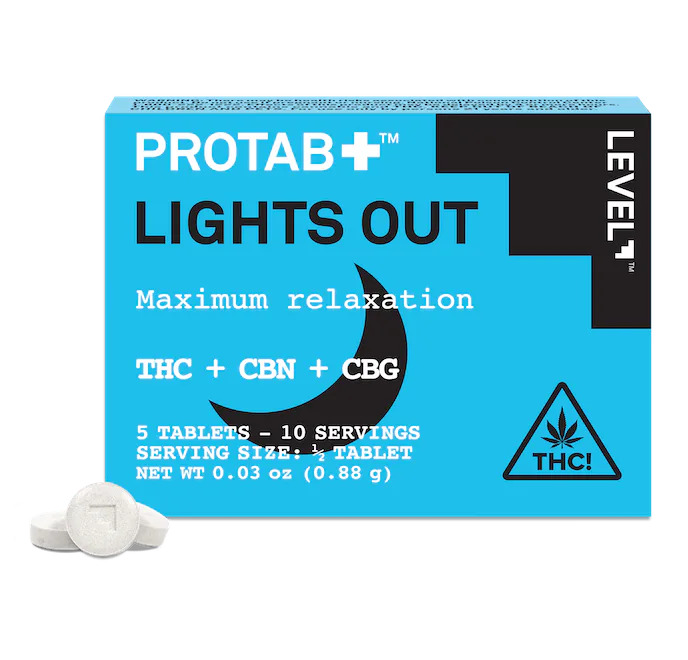 Photograph of product: Pro Tab - Lights Out - Tablets - 100 mg