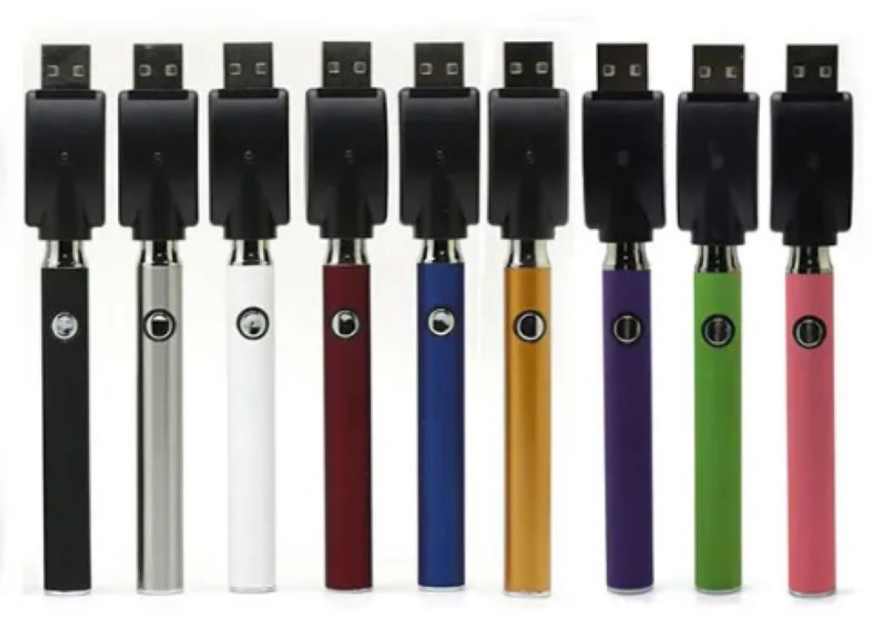 Photograph of Product: 380mAh Preheat Variable Voltage Battery & USB Charger - Silver