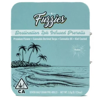 Photograph of product: FORBIDDEN FRUIT .5G INFUSED PREROLL 7 PACK