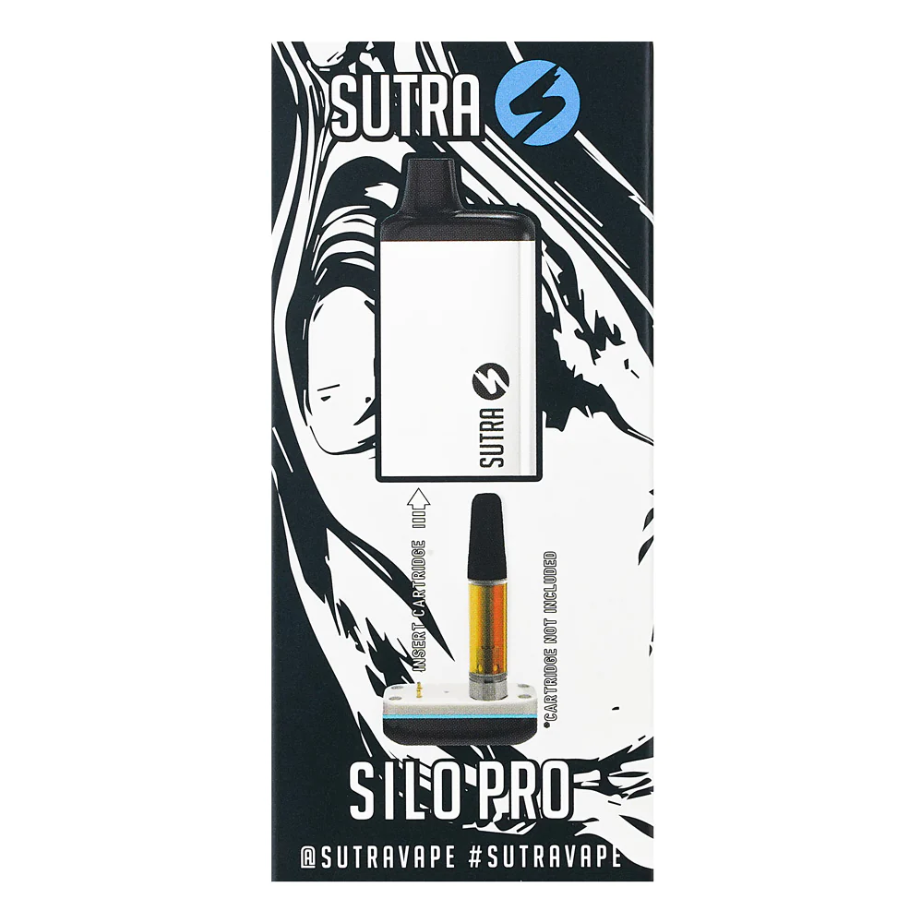 Photograph of product: SUTRA SILO PRO CARTRIDGE VAPORIZER - PEARL WHITE