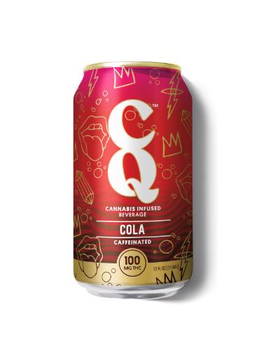 Photograph of product: CQ Drink Cola 12oz 100MG