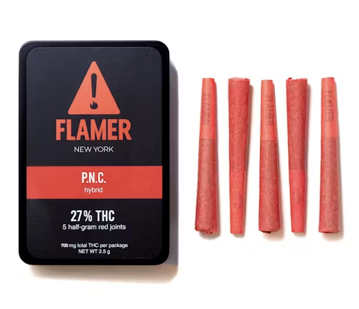 Photograph of product: PNC - 2.5g 5pck Pre-rolls