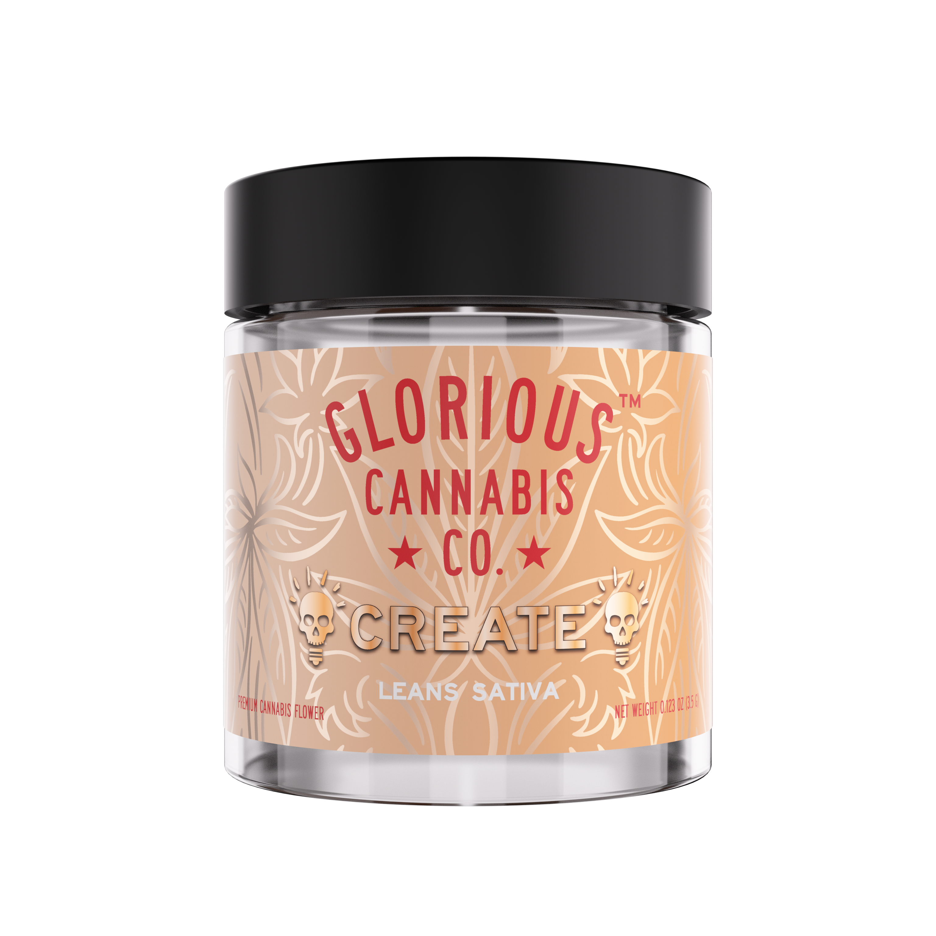 Photograph of product: First Class Funk Create Prepackaged Flower | 3.5G