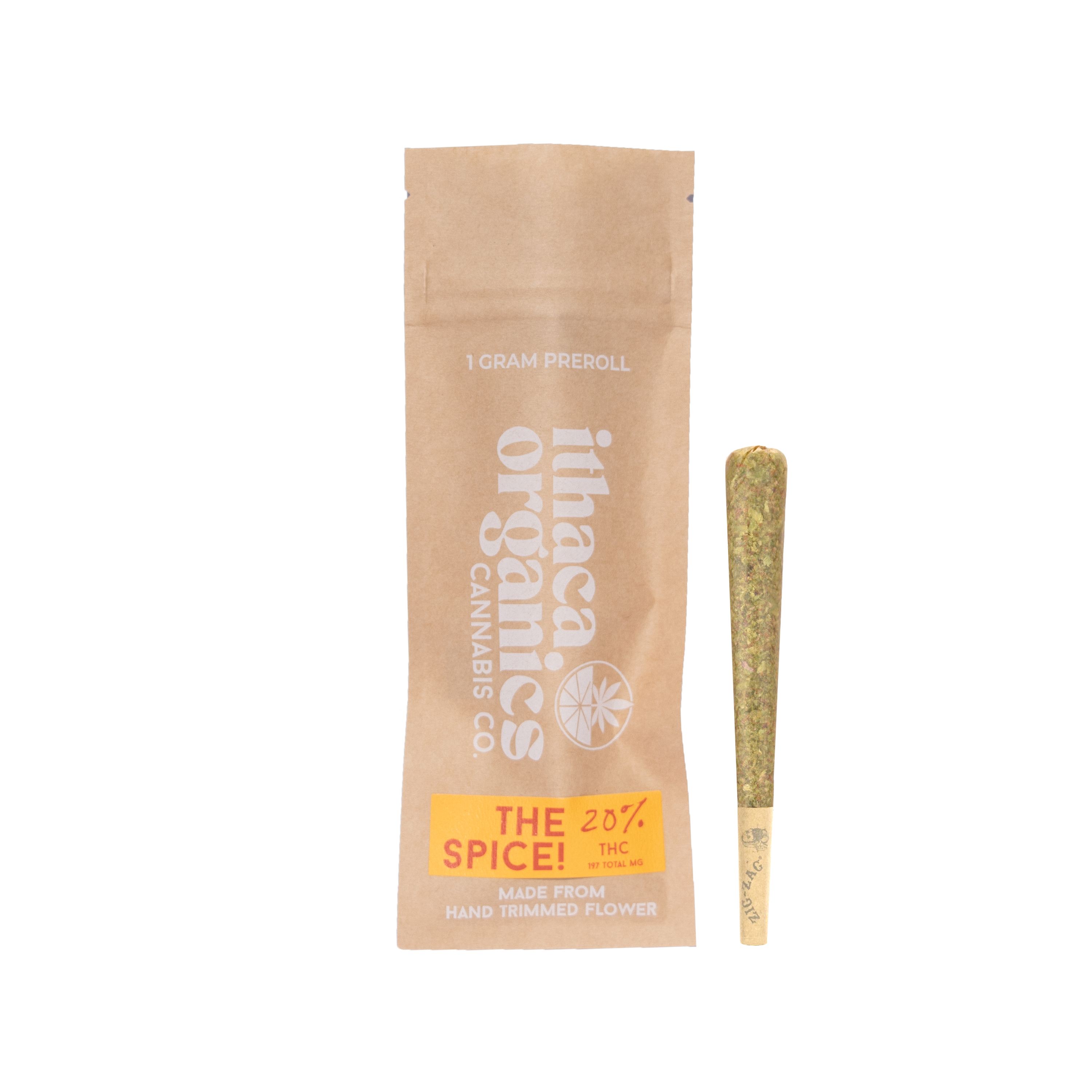 Photograph of product: Ithaca Organics | Pre Roll | The Spice!